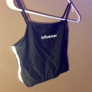 Influencer crop top